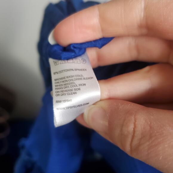 Tipsy Elves Santa Shark Tropical Print Pants Blue Size Large Christmas Holiday - Picture 13 of 16